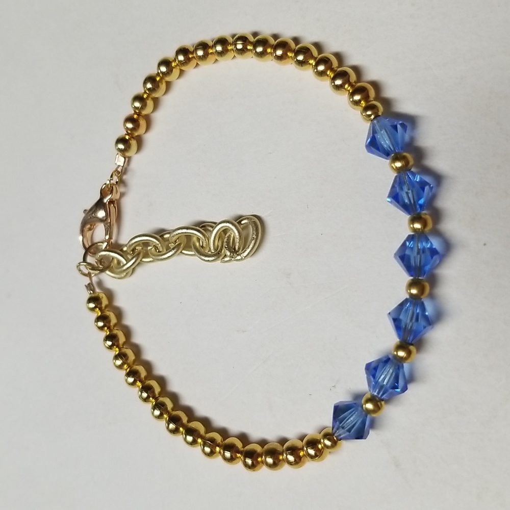 September birthstone bracelet